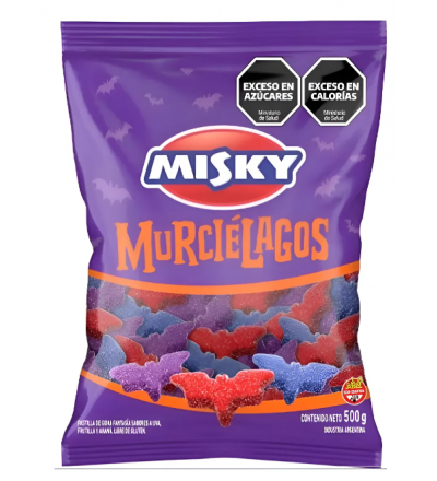 GOMITA MISKY MURCIELAGOS 500GR