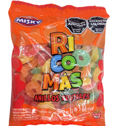 GOMITA RICOMAS ANILLOS 500 GR