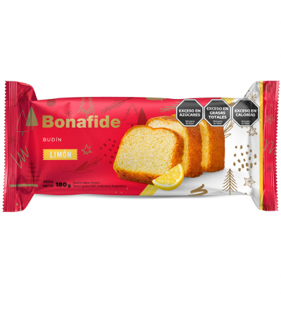 BUDIN BONAFIDE 180GR LIMON