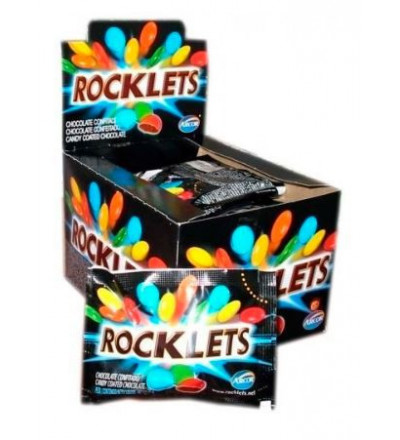 CHOCOLATE ROCKLETS X 24 UNIDADES