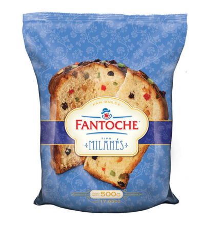 PAN DULCE FANTO MILANES 500