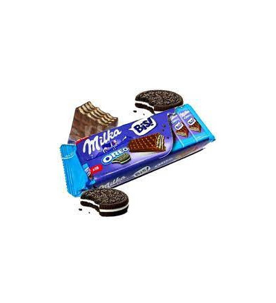 OBLEA MILKA BIS OREO X 16 UNIDADES 105 GR