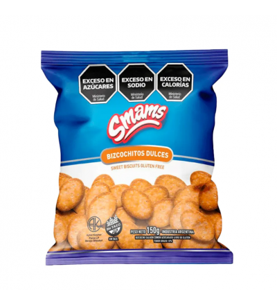 BIZCOCHITOS AZUCARADOS SMAMS 150 GR