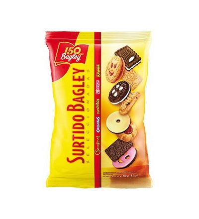 GALLETA SURTIDO BAGLEY X 390 GR