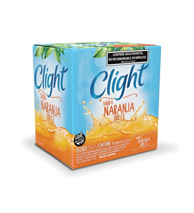 JUGO CLIGHT NARANJA X 20 UNIDADES