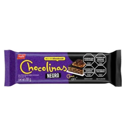 GALLETITA CHOCOLINAS NEGRO 181 GR
