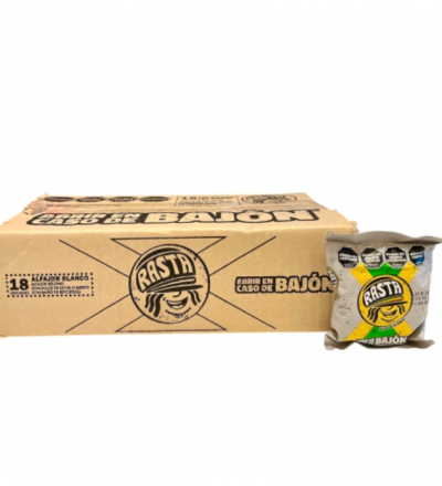 ALFAJOR RASTA BLANCO CAJA X 18 UNIDADES