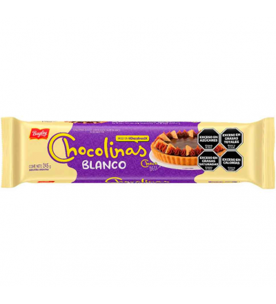 GALLETITA CHOCOLINAS BLANCO 245 GR