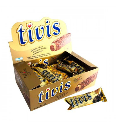 CHOCOLATE TIVIS FELFORT X 20 UNIDADES
