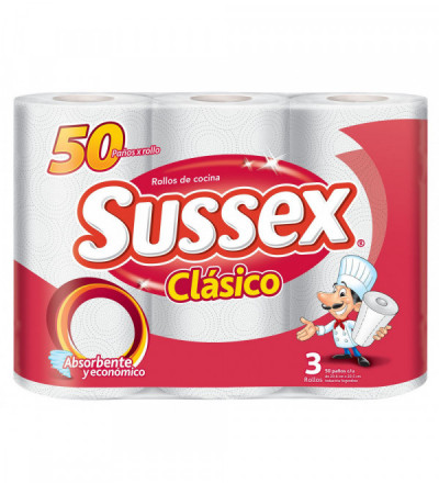 ROLLO COCINA SUSSEX X 3