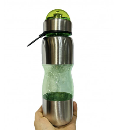 BOTELLA ALUMINIO CON TAPA