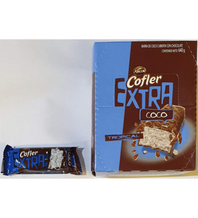 CHOCOLATE COFLER EXTRA COCO X 20 UNIDADES
