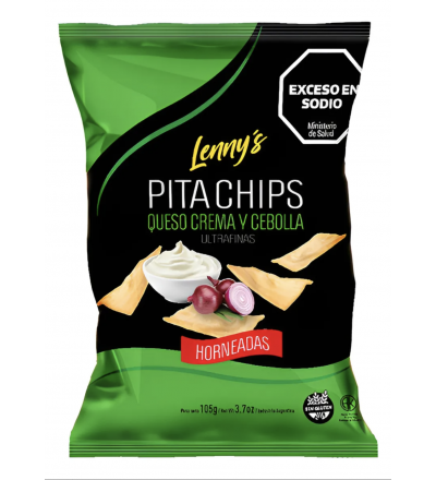 PITACHIPS LENNY'S CEBOLLA X 150 GR