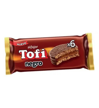 ALFAJOR TOFI X 6 UNIDADES