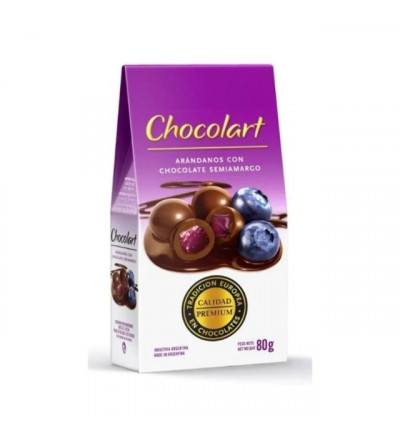 ARANDANOS CON CHOCOLATE X 80 GR