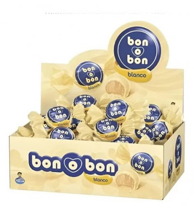 BOMBON BON O BON BLANCO X 30 UNIDADES