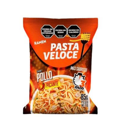 PASTA VELOCE POLLO 85 GR