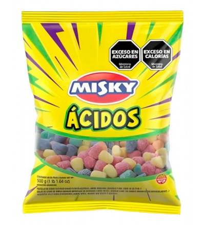GOMITA MISKY FANTASIA ACIDOS 500 GR