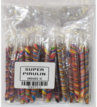 CHUPETIN SUPER PIRULIN X 30