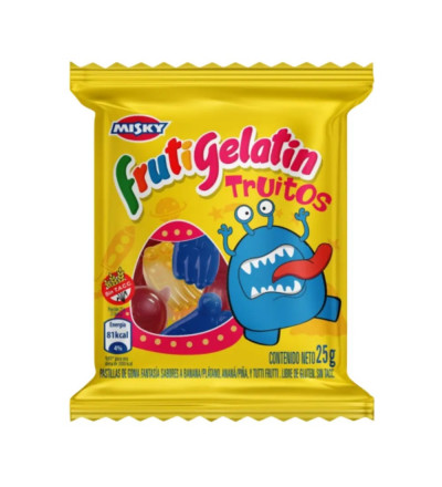 GOMITA FRUTIGELATIN GUSANO ACIDO X 12 UNIDADES