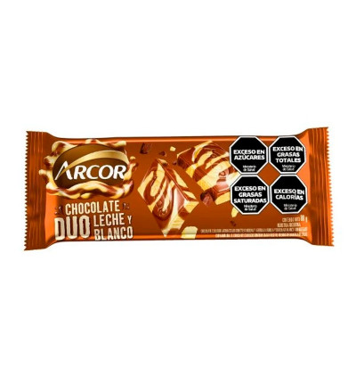 CHOCOLATE ARCOR MARMOLADO 80 GR