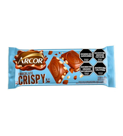 CHOCOLATE ARCOR CRISPY 80 GR