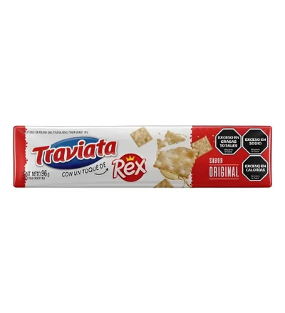 GALLETA TRAVIATAS CRACK REX 96 GR