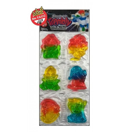 GOMITA TREMBLY GALACTICO X 6 UNIDADES