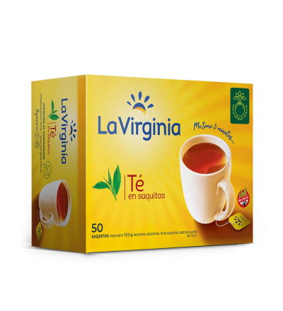 TE LA VIRGINIA NATURAL INTENSO X 50 UNIDADES
