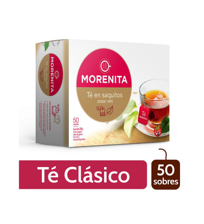 TE LA MORENITA X 50 UNIDADES