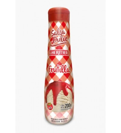 SALSA LHERITIER FRUTILLA 200 GR