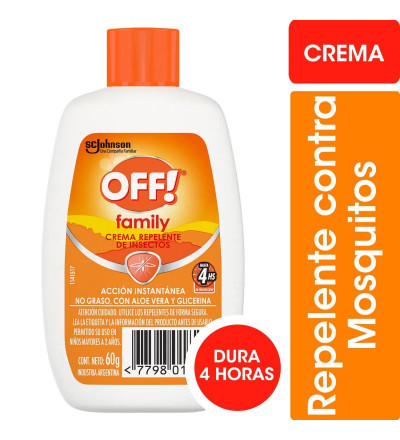 REPELENTE OFF CREMA 60 GR