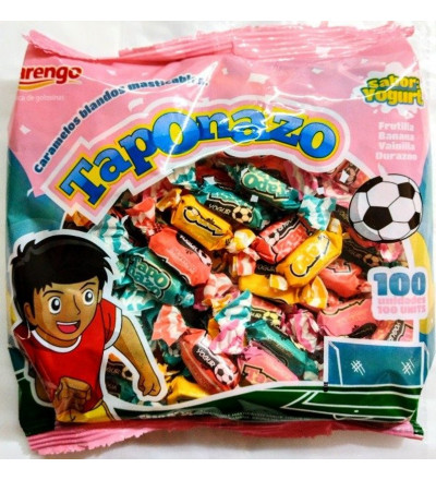 MASTICABLE TAPONAZO YOGURT X 100 UNIDADES