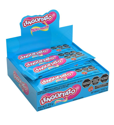 CARAMELO LENGUETAZOS TUTTI X 32 UNIDADES