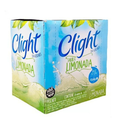 JUGO CLIGHT LIMONADA X 20 UNIDADES