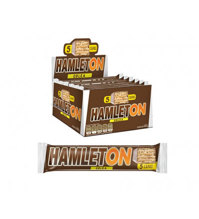 CHOCOLATE HAMLETON X 16 UNIDADES