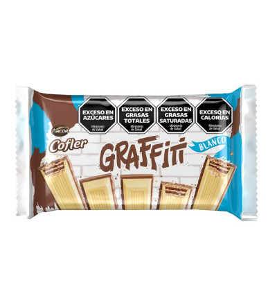 CHOCOLATE GRAFFITI BLANCO