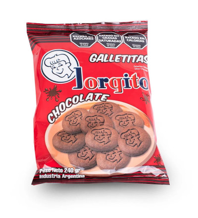GALLETITA JORGITO CHOCOLATE 60 GR