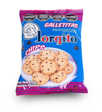 GALLETITA JORGITO CHIPS 60 GR