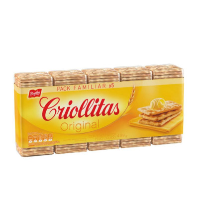 GALLETAS CRIOLLITAS X 5 UNIDADES