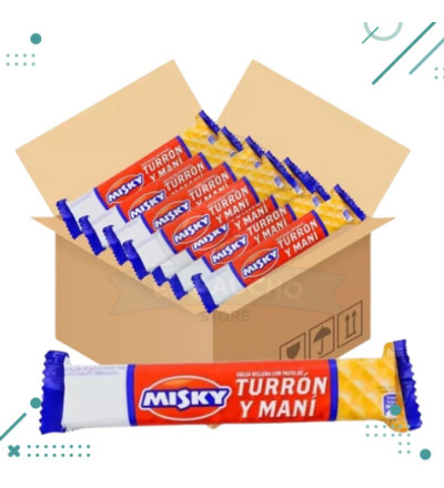 TURRON MISKY X 50 UNIDADES