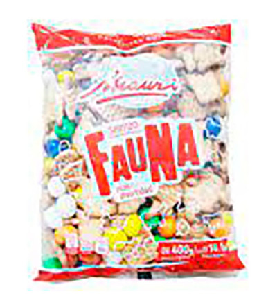 GALLETITAS SURTIDO FAUNA X 400 GR