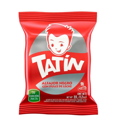 ALFAJOR TATIN NEGRO X 56 UNIDADES