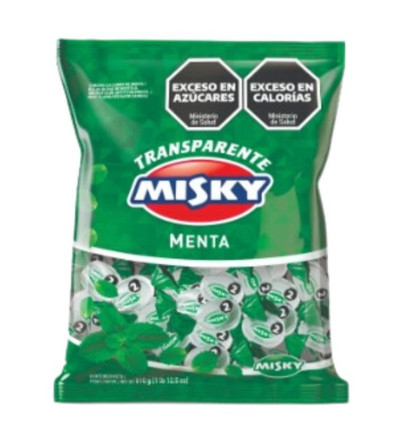 CARAMELO MENTA CRISTAL MISKY