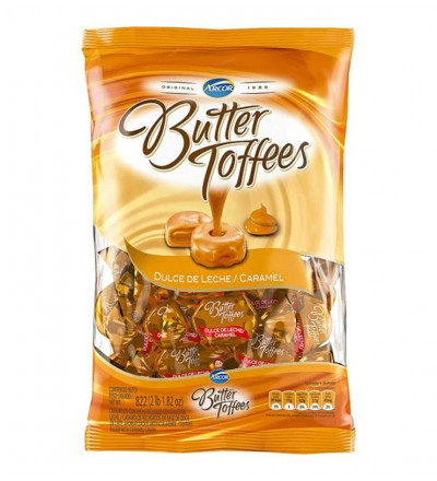 MASTICABLE BUTTER TOFES DULCE DE LECHE X 822 GR