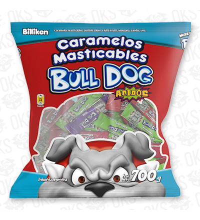 MASTICABLE BULL DOG ACIDOS X 700 GR