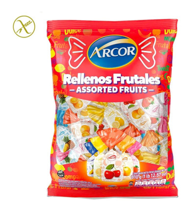 CARAMELO RELLENOS FRUTALES ARCOR