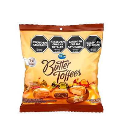 CARAMELO BUTTER TOFFEES SURTIDOS 80 GR