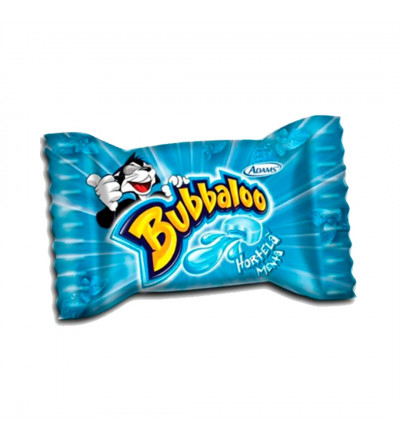 CHICLE BUBBALOO MENTA X 60 UNIDADES
