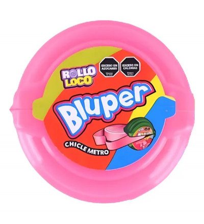 CHICLE ROLLO LOCO BLUPER